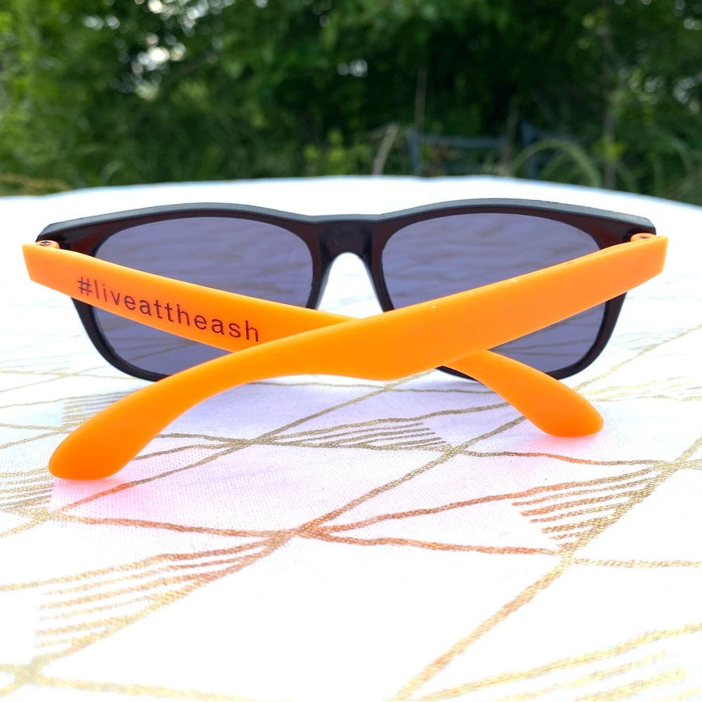 Orange Everyday Sunglasses Unisex Male Female